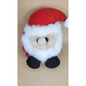 Vintage 1994 Puffkins Santa Claus Plush